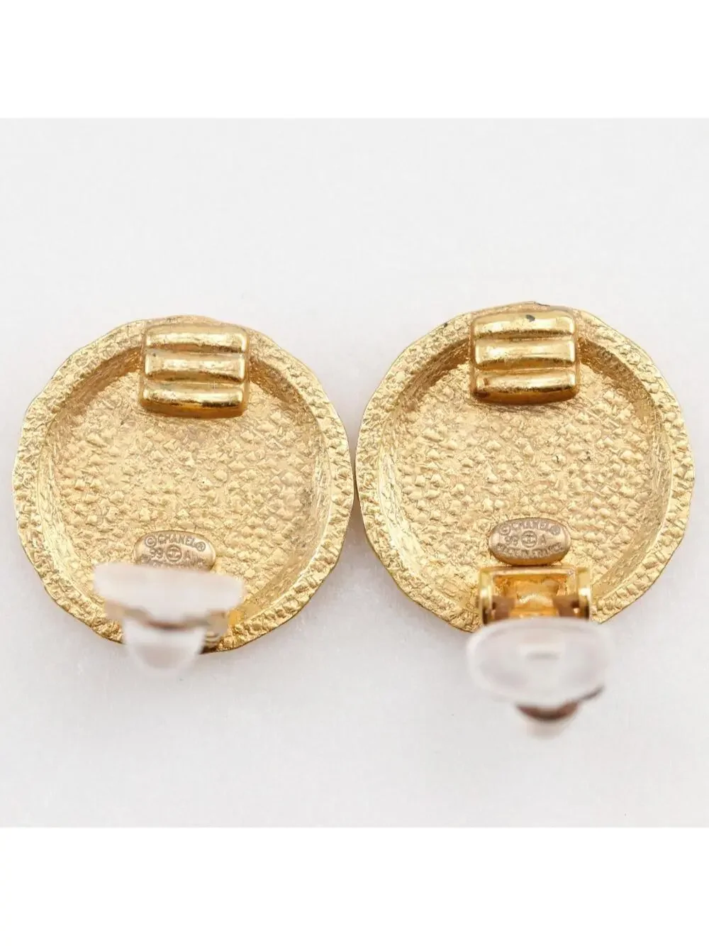 Chanel Clip-On Earrings Gold- #208371C94B